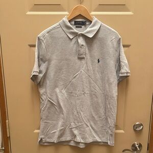 Polo by Ralph Lauren Light Gray Men's Polo Shirt
